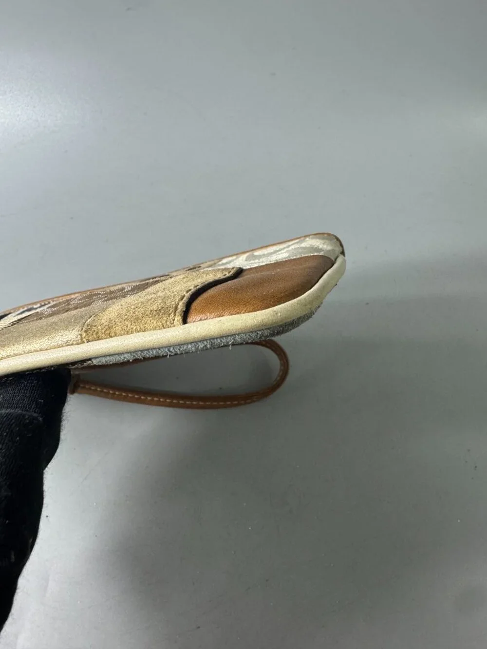 Authentic Vintage Coach Patchwork Wristlet